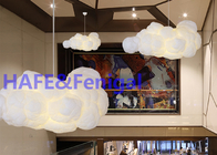 Traumwolken-aufblasbare Mond-Ballon-Licht-Lampen-Restaurant-Ausstellungs-Dekoration 220V