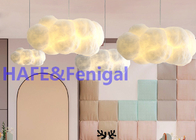 Traumwolken-aufblasbare Mond-Ballon-Licht-Lampen-Restaurant-Ausstellungs-Dekoration 220V