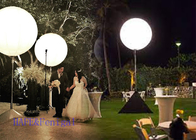 Ereignis-aufblasbarer Mond Ballon-Licht-Werbungs-Stativ-Ball Halogenlamp 2000W 90cm