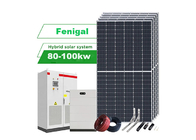 80 kW 100 kW Hybrid-Solarstromsystem 60 Hz Industrie mit Lifepo4 oder Lithiumbatterie
