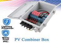 Kunststoff 15A PV-Kombinator Box 4 Strings 550VDC Schaltkreisbrecher für Solarpaneel
