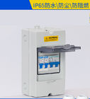 Elektrischer wetterfester Plastikverteilerkasten wasserdichtes IP65 4 6 9 12 18 24 36 Module MCB