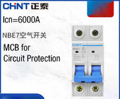 Chint NBE7, NB7 Miniaturleistungsschalter 6~63A, 80~125A, 1P, 2P, 3P, 4P für Stromkreis-Schutz AC220, 230V, Gebrauch 240V