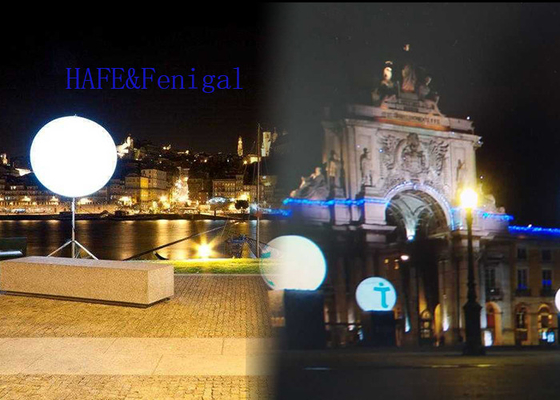 Werbung Ereignis aufblasbare LED 400W des Stativ-Ball-Mond Ballon-Licht-1m