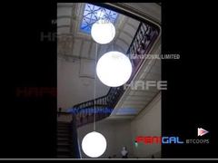 Muse-Serie RGBW bunter aufblasbarer Lichtball