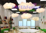 Kundenspezifische aufblasbare Wolken-Ballon-Licht-Dekoration 4 X 500w