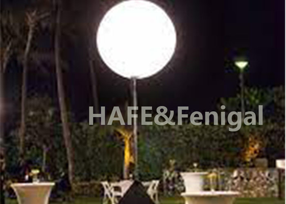 Weiße geführte Stativ-Mond-Ballon-Licht-Dekorationen 120V USD50