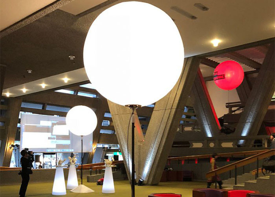 Weiße geführte Stativ-Mond-Ballon-Licht-Dekorationen 120V USD50