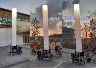 Tragbarer aufblasbarer Lichtmast 360 Grad für Tätigkeits-im Freien industrielle Rettung
