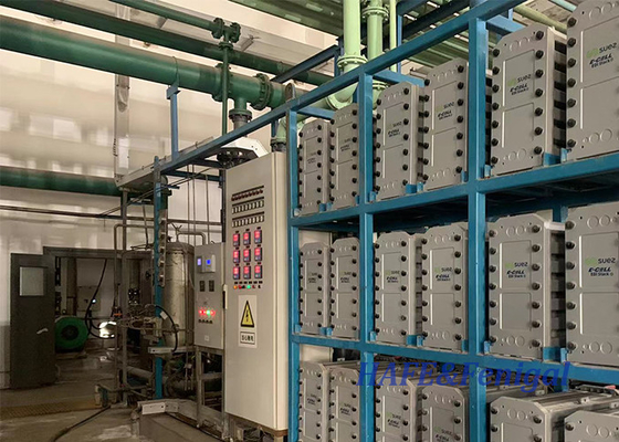 Aufgestapeltes hochwertiges EDI-Modul für die Umkehrosmose von ultrareinem Wasser zur Wasserbehandlung