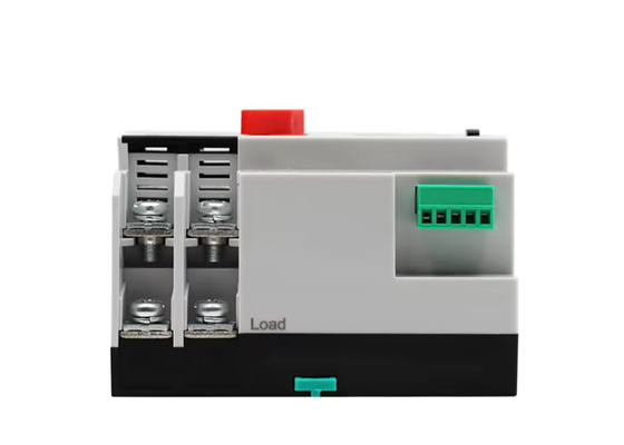Din Rail Dual Power Auto Transfer Switch Manuelle automatische Bedienung Netz / Generator