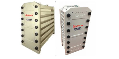 VeoliaTM E-Cell* EDI MK-3MiniHT:Ultrarein Wasser 1,14 m3/h Durchfluss, Resistivität ≥10 ((Pharm.)