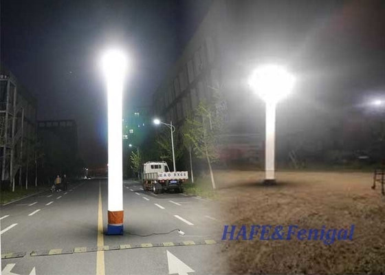 Portable Aufblaslicht Turm Nacht Außenbeleuchtung 575 W HMI keine Blendung