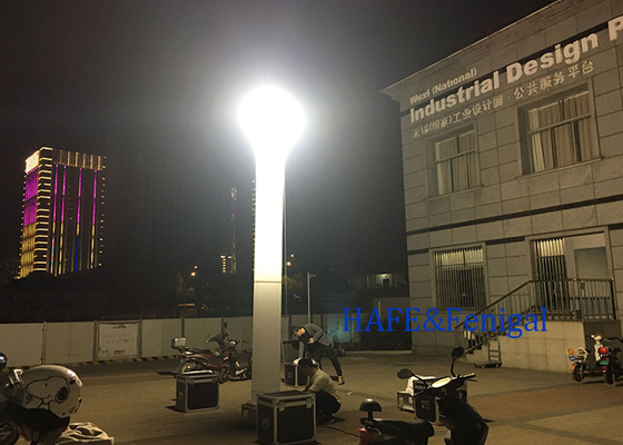 Portable Aufblasbarer Leuchtturm Notfallwerbung Hmi 1000W 1-3M Unterstützung Anpassung