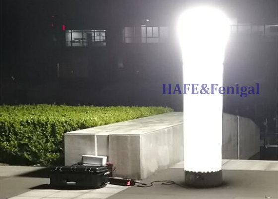 Portable aufblasbare Beleuchtungsturm (3-5)m Led 1000W Außenbeleuchtung