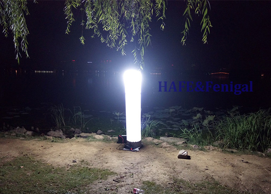 Portable Notlicht aufblasbare Beleuchtung Turm 1000W Metallhalogenid Batterie wiederaufladbar