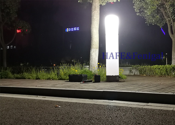 Portable Notlicht aufblasbare Beleuchtung Turm 1000W Metallhalogenid Batterie wiederaufladbar
