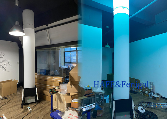 Outdoor Nachttragbare aufblasbare Beleuchtung Turm Notfallsystem HMI 1200W