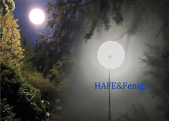 Hochleistungs-Ballon für gleichmäßig verteilte, flackernde Beleuchtung für Film und Fernsehen