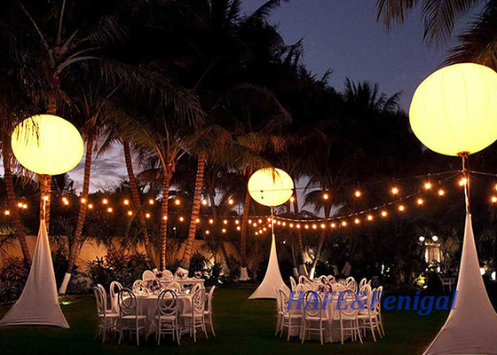 Werbung Aufblasbare LED-Lichtballon 1-3M mit Logo Led-Ballon-Stand für Aktivitätsdekoration