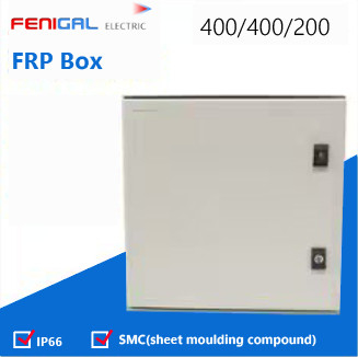 SMC Polyester FRP Box 220/380V Stromverteilungsbox IP66 Wasserdichte elektrische Box