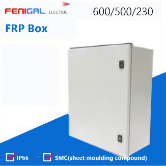 SMC Polyester FRP Box 220/380V Stromverteilungsbox IP66 Wasserdichte elektrische Box