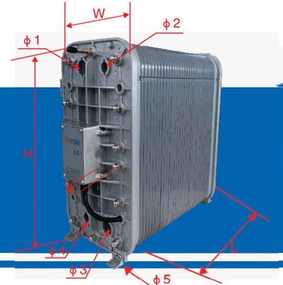 0.5-0.7m3/h EDI-Stacks LX-HD-50 für die Desinfektion bei hoher Temperatur