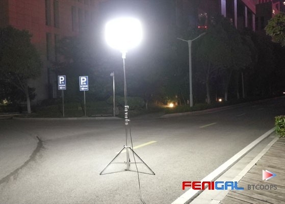 HAFE 400W LED-Ballonlicht erhöht Sicherheit und Sichtbarkeit am Arbeitsplatz