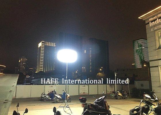 Polysilk Material SUN 480W LED Ballonleuchten für Asphaltbeläge und Baustellen