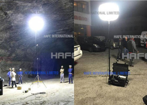 Tragbare, blendfreie industrielle 480W SUN LED Ballonleuchte, anpassbare Sicherheitsbeleuchtung