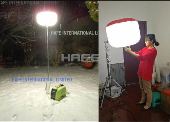 Tragbare, blendfreie industrielle 480W SUN LED Ballonleuchte, anpassbare Sicherheitsbeleuchtung