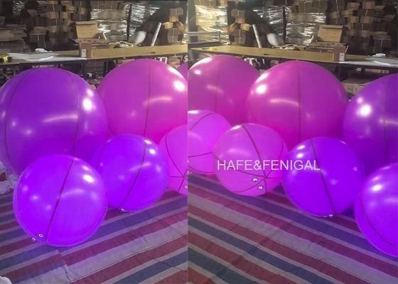 Erleuchten Sie Ihre Konzerte mit interaktiven lila und rosa Ballonlichtern