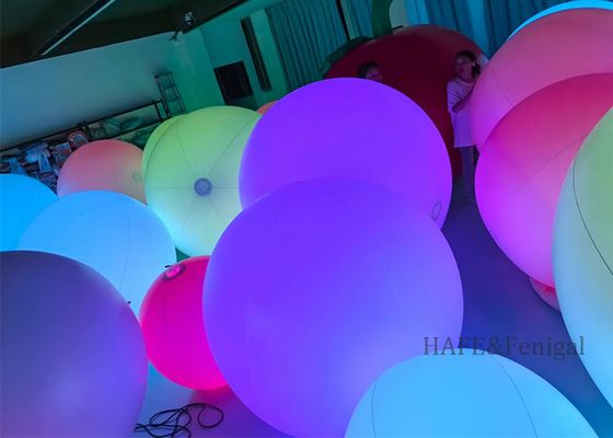 4ft Tap-To-Change-Color LED RGB Interactive Balloon Light: Ideal LED Crowd Balls For Events With Unmatched Engagement
