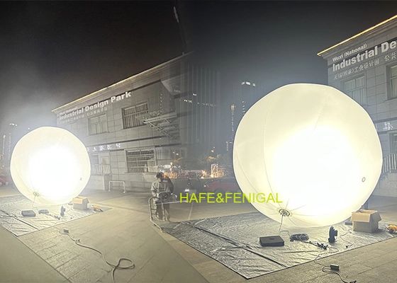 - Das ist Dia.4.2m Sphärische 360-Grad Halogen 2,4 kW Ballonlicht für die Filmproduktion