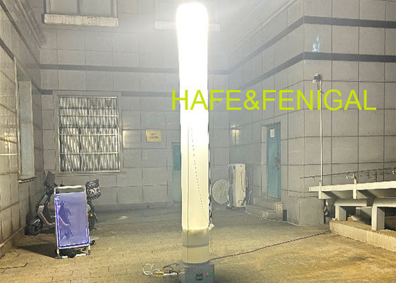 3-5M Tragbarer aufblasbarer Lichtmast 1000W Außenbeleuchtung für große Flächen