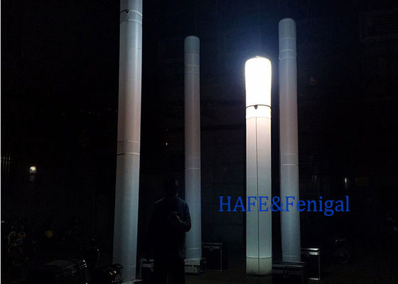 Blendfreie aufblasbare Lichtmast 1200W 60HZ Notfallsystem für nächtlichen Außenbereich, tragbar