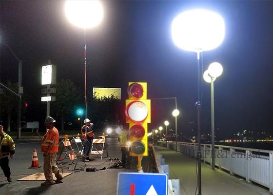 800 Watt Dimmbarer LED Aufblaslaslichtturm für die Nachtrettung