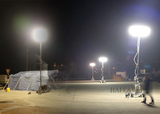 200 Watt Glanzfreies Stativ LED-Ballons Industrielle Rettungsbeleuchtung Lösung