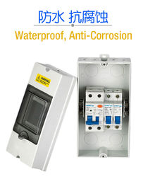 Elektrischer wetterfester Plastikverteilerkasten wasserdichtes IP65 4 6 9 12 18 24 36 Module MCB