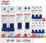Industrieller MiniaturLeistungsschalter 1~63A 80~125A 1P 2P 3P 4P AC230/400V Delixi HDBE