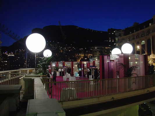 Film-Grad-Ereignis-aufblasbarer geführter Ballon HMI 575W beleuchtet Airstar-Kristall-Art