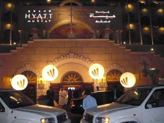 Film-Grad-Ereignis-aufblasbarer geführter Ballon HMI 575W beleuchtet Airstar-Kristall-Art