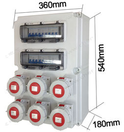 Kombinierter industrieller Sockel IP66 32A machen Verteilerkasten wetterfest