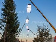 Rig Mount Crane Hanging Film, das Ballone HMI 16K oder LED RGBW beleuchtet