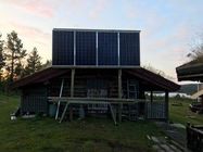 Landhaus-Haus weg hybriden Solarpv dem System von des Gitter-DC48V