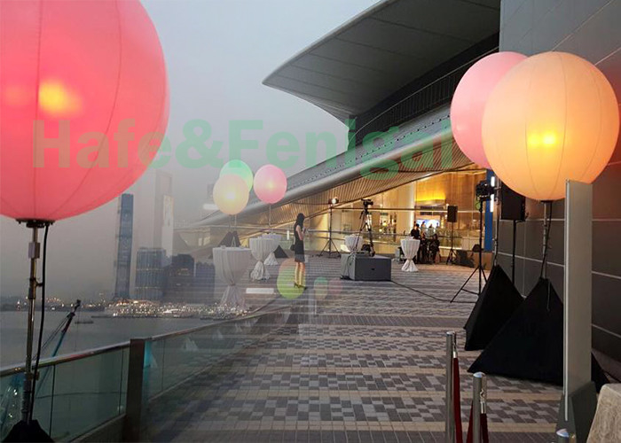 Engagierte Ereignis-Dekoration des Mond-Ballon-Licht-200w 1.5m/2m Binder-Berg