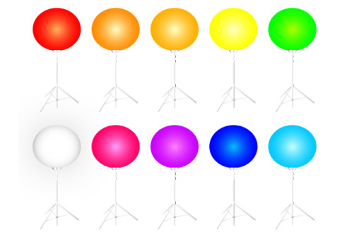 Erleben Sie reduzierte Schatten und strahlfreien Komfort mit Pearl Muse 400W Ballonlicht