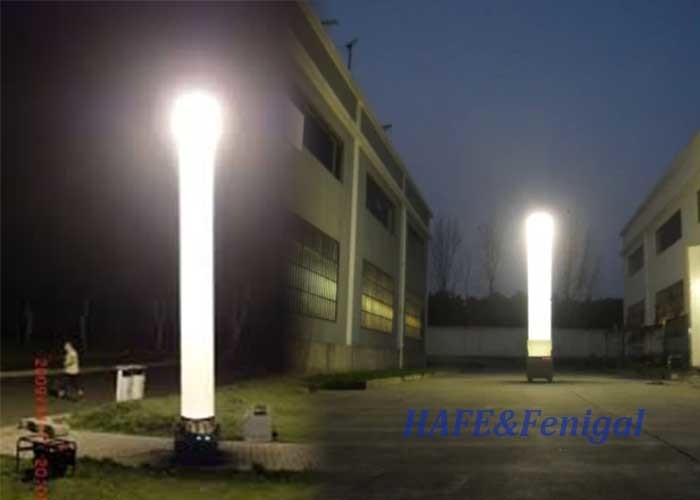 Portable Aufblaslicht Turm Nacht Außenbeleuchtung 575 W HMI keine Blendung
