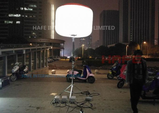 Solar-Serie 400W LED Ballonlicht Portable Notlicht für Industrie und Rettung 230V AC