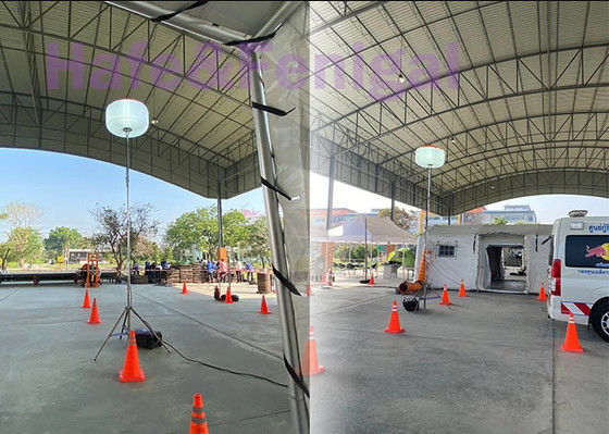 Sichere, effiziente nächtliche Beleuchtung HAFE 1000W LED-Ballonleuchte für Straßenbauarbeiten